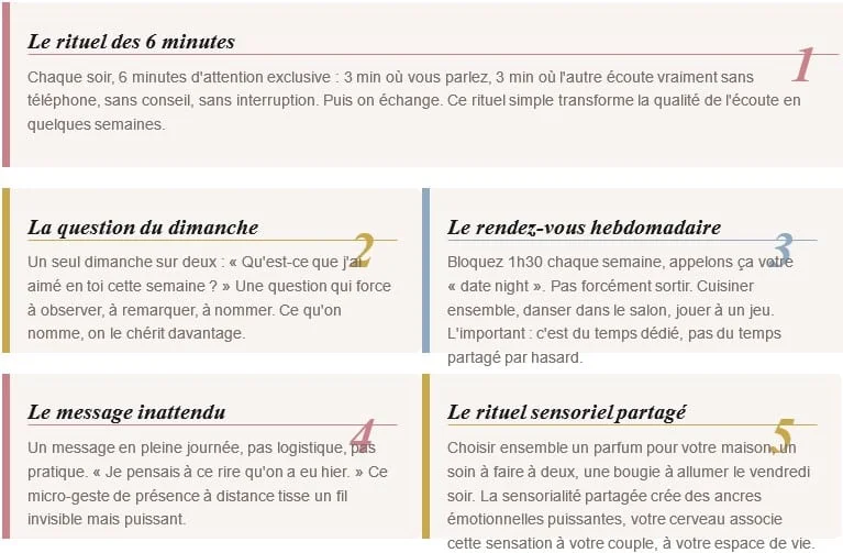 Redécouvrez-vous grâce à des rituels simples